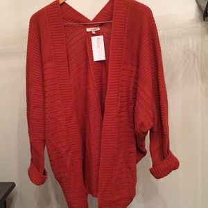 Burnt Orange Cardigan